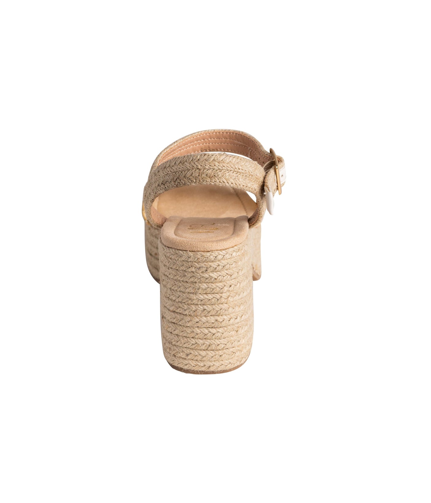 Elise Wedge en blanco roto