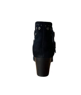 Botín de piel Elsa en color negro