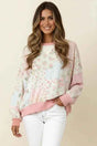 A Little Bias Printed Patchwork Top