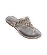 Sandalias Loving U en color plata