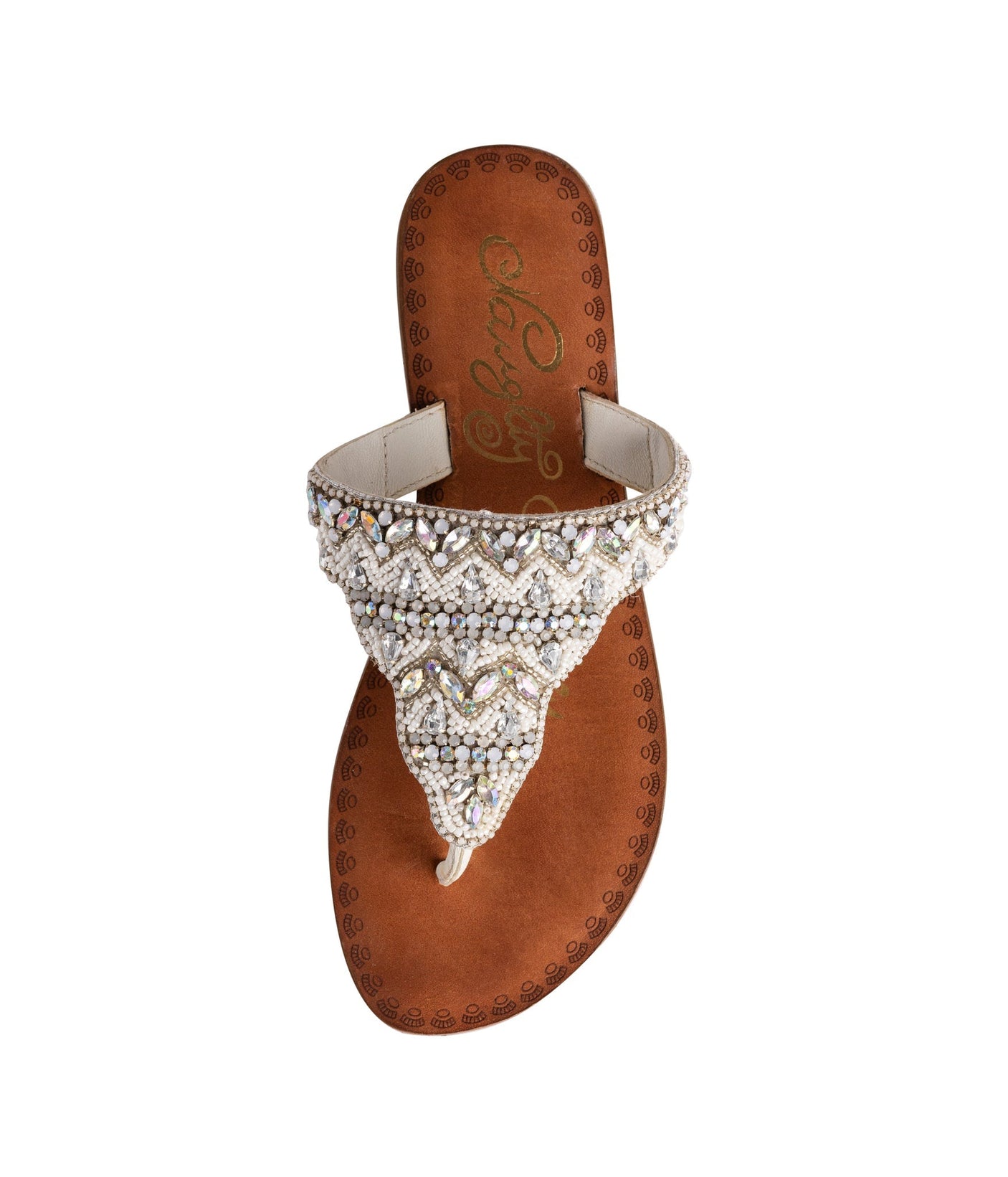 Sandalias Loving U en color blanco