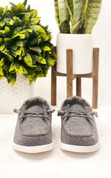 Zapatillas Maco en color carbón