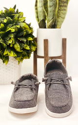 Zapatillas Maco en color carbón