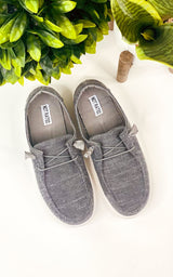 Zapatillas Maco en color carbón