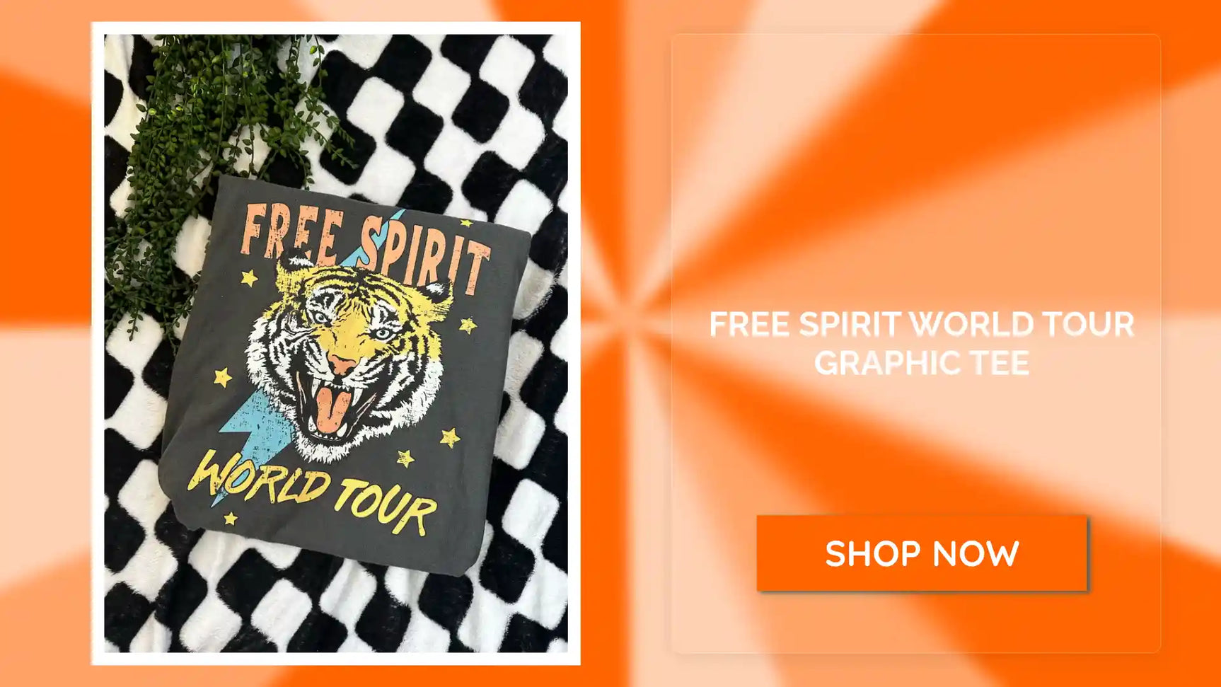 Free Spirit World Tour Graphic Tee by@Outfy