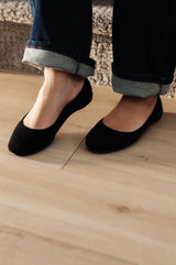 On Your Toes Ballet Flats in Black - Liarian Unlimited Boutique