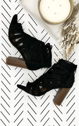 Tacón de sílice en negro