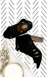 Tacón de sílice en negro