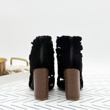 Tacón de sílice en negro