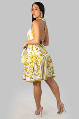 Sunflowering-Dress - Yellow