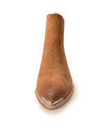 Botín Wylie de ante en color tostado